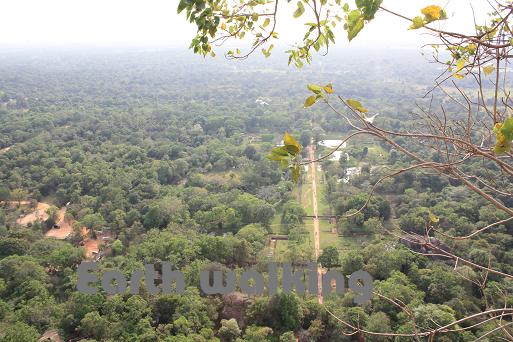 シーギリヤロック（Ancient City of Sigiriya）からの景色