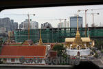 バンコクの電車から景色