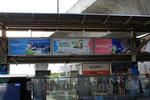 バンコクの駅の日系広告